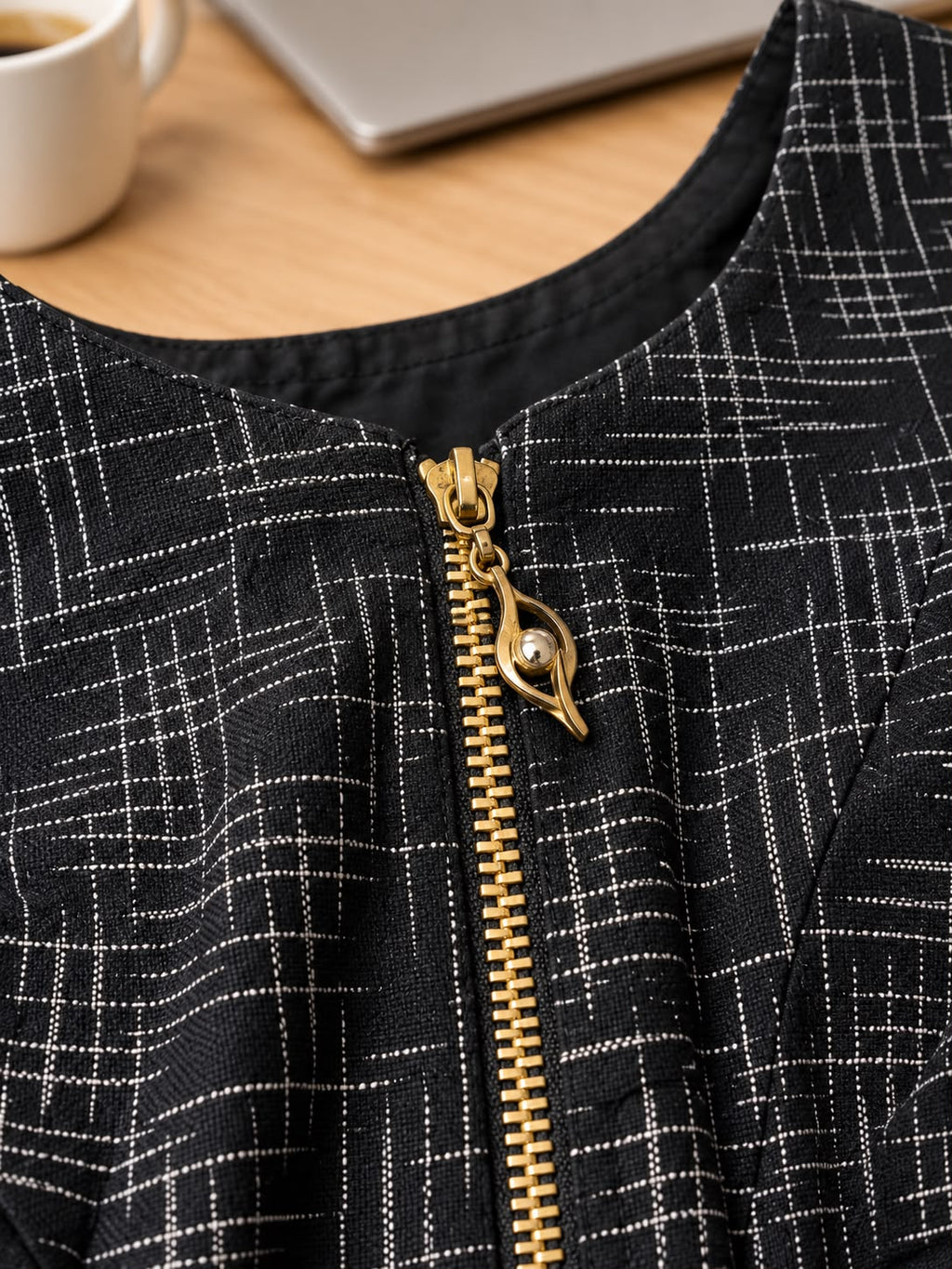 Black Cotton Blouse
