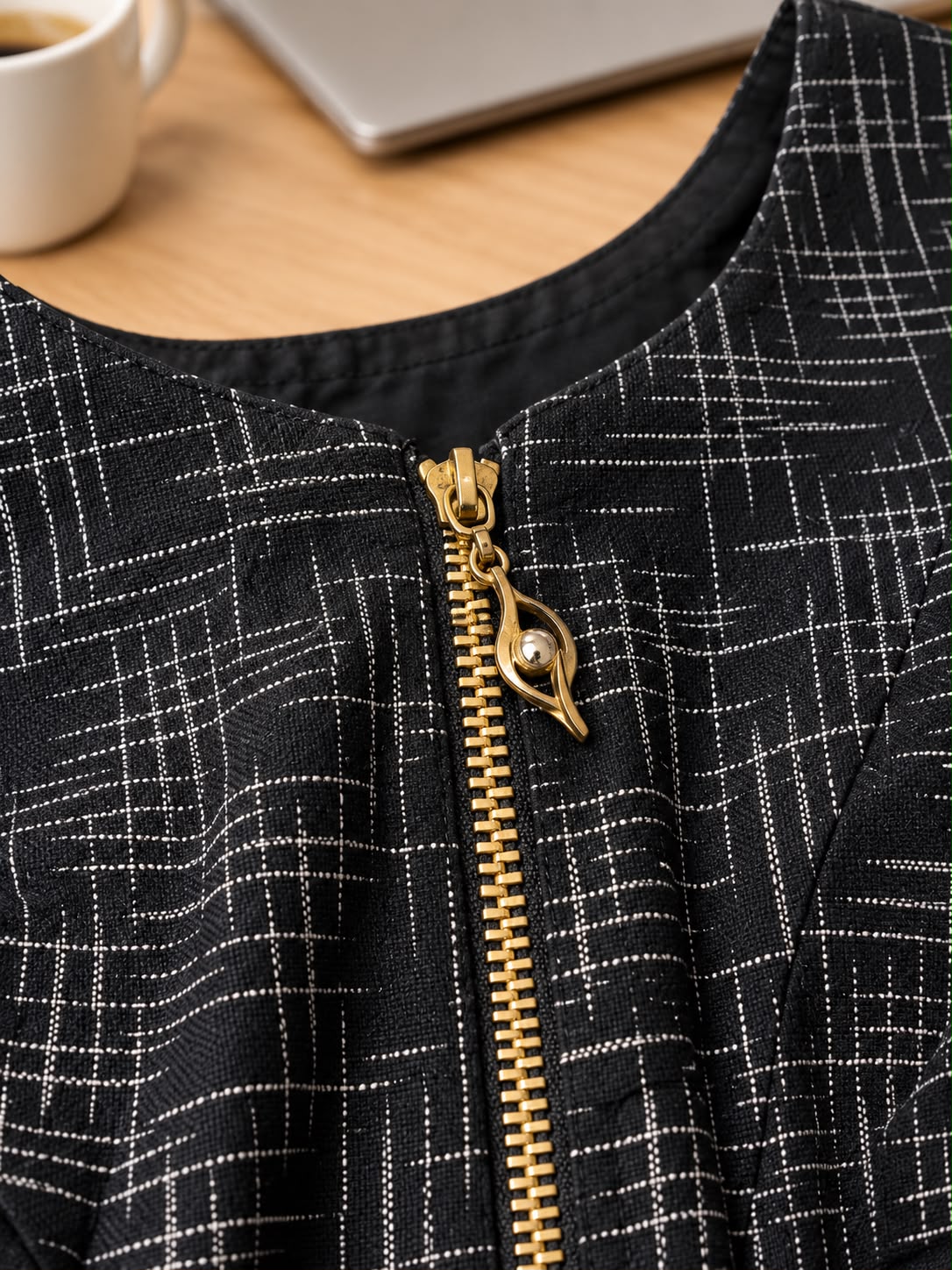 Black Cotton Blouse