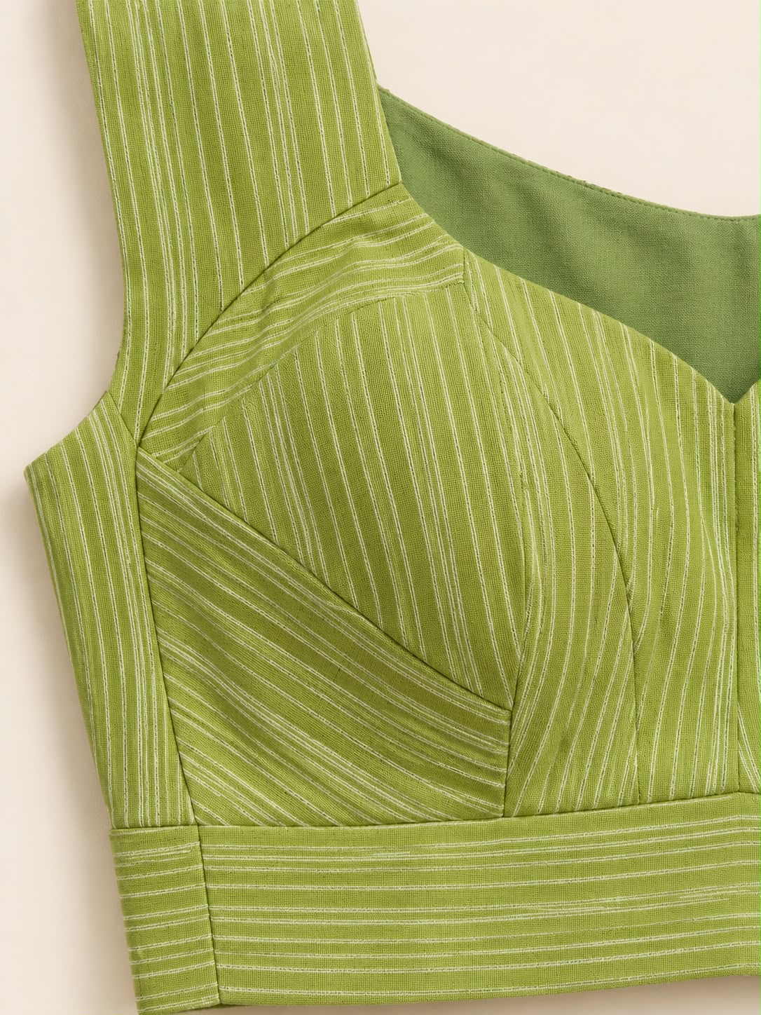 Green Cotton Sabyasachi Blouse