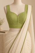 Green Cotton Sabyasachi Blouse