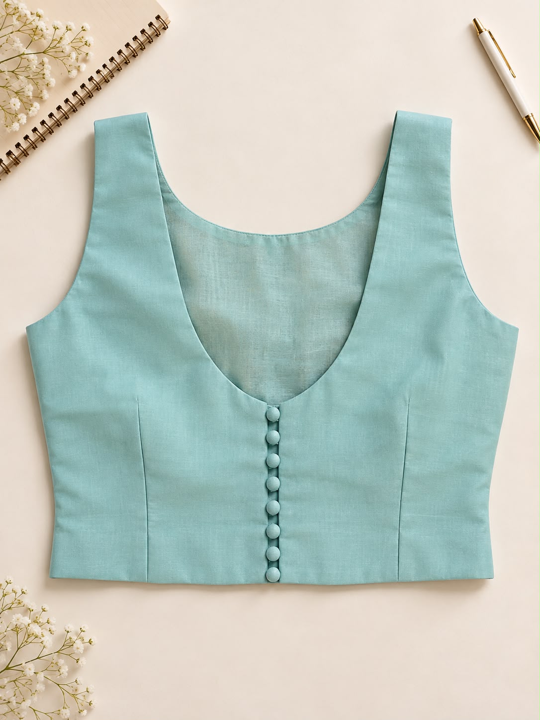 Light Pista Silk blouse
